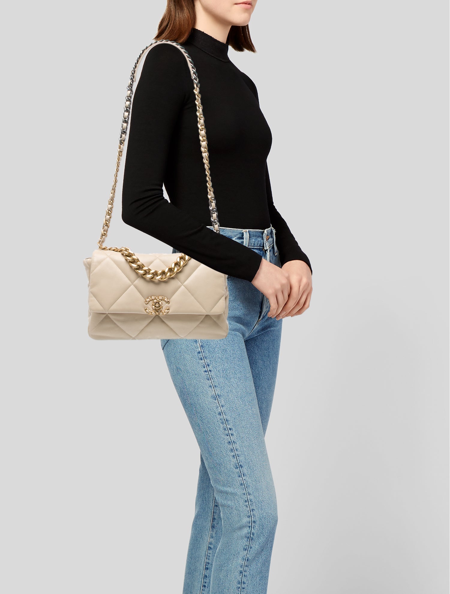 Chanel Large 19 Flap Bag